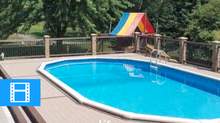 Motion Graphics Profile Video for Wisconsin Pool Builder